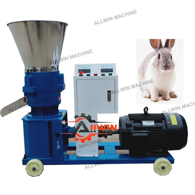 

China suppliers Poultry Farm Machinery Feed Mill Extruder Animal Pellet Machine