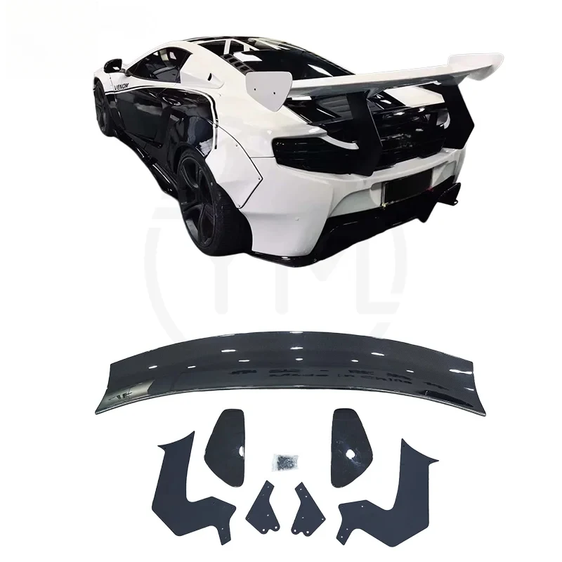 

LB Style Wide Body Carbon Fiber Rear Wing Spoiler 650S Auto Mod Parts