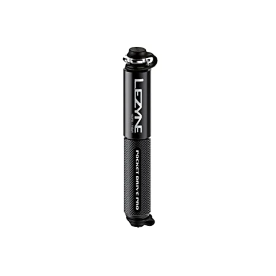 

Pocket Drive Pro Mini Bicycle Hand Pump 160 PSI High Pressure Bike Tire Pump, CNC Aluminum, ABS Flex Hose with Valve Core Tool,