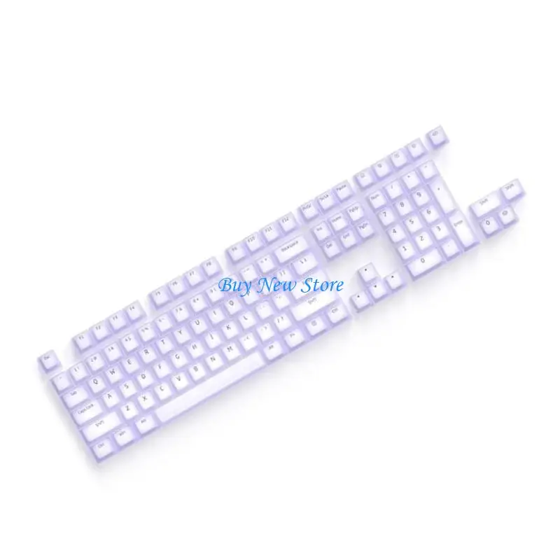 

20CE Candy Colored Silicone Keycap Soft and Quiet Typing For 21 61 104 108 Layouts
