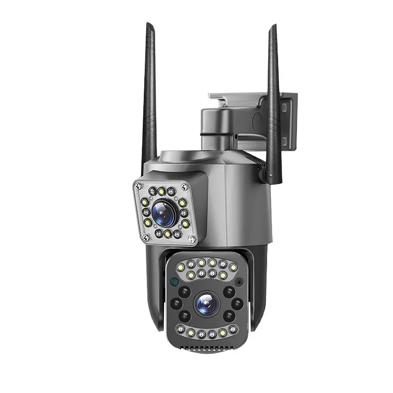 V380 dual screen outdoor wireless high-definition night vision cross-border distribution ball network dual camera monitoring