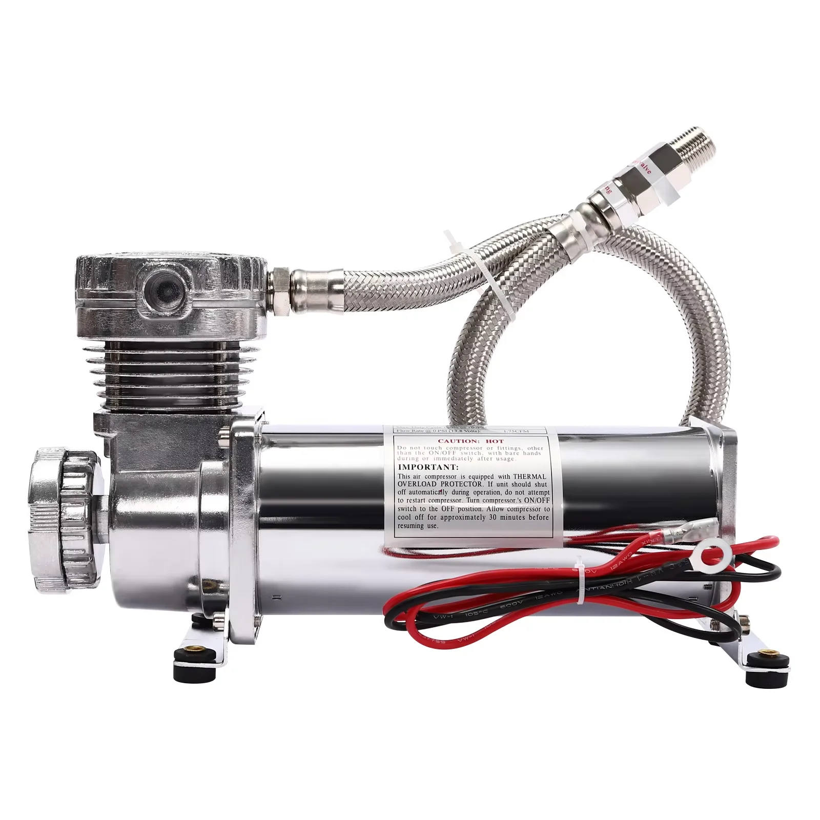 Kit resistente 200 PSI do compressor de ar da bomba de suspensão de ar do carro de alta pressão da C.C. 12V