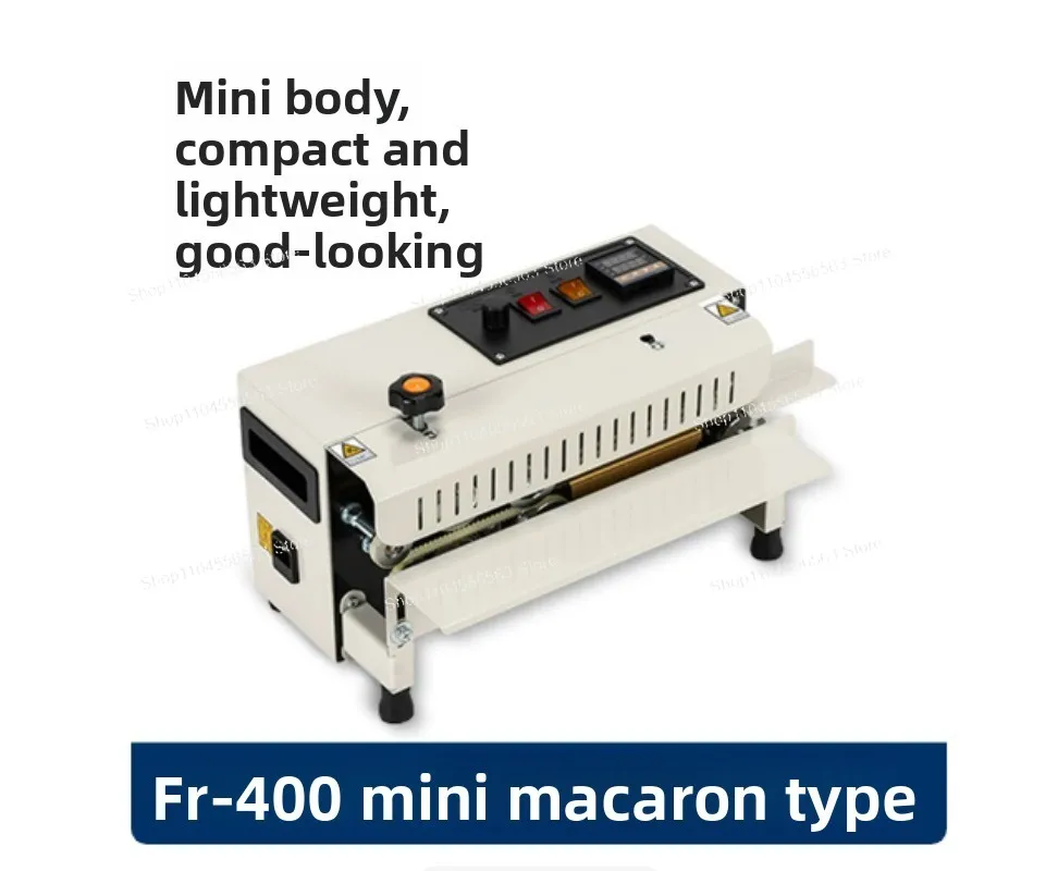 Small Fast Continuous Sealer Machine – Easy Operate, for Aluminum Foil / Plastic / PE Bags, 110V/220V
