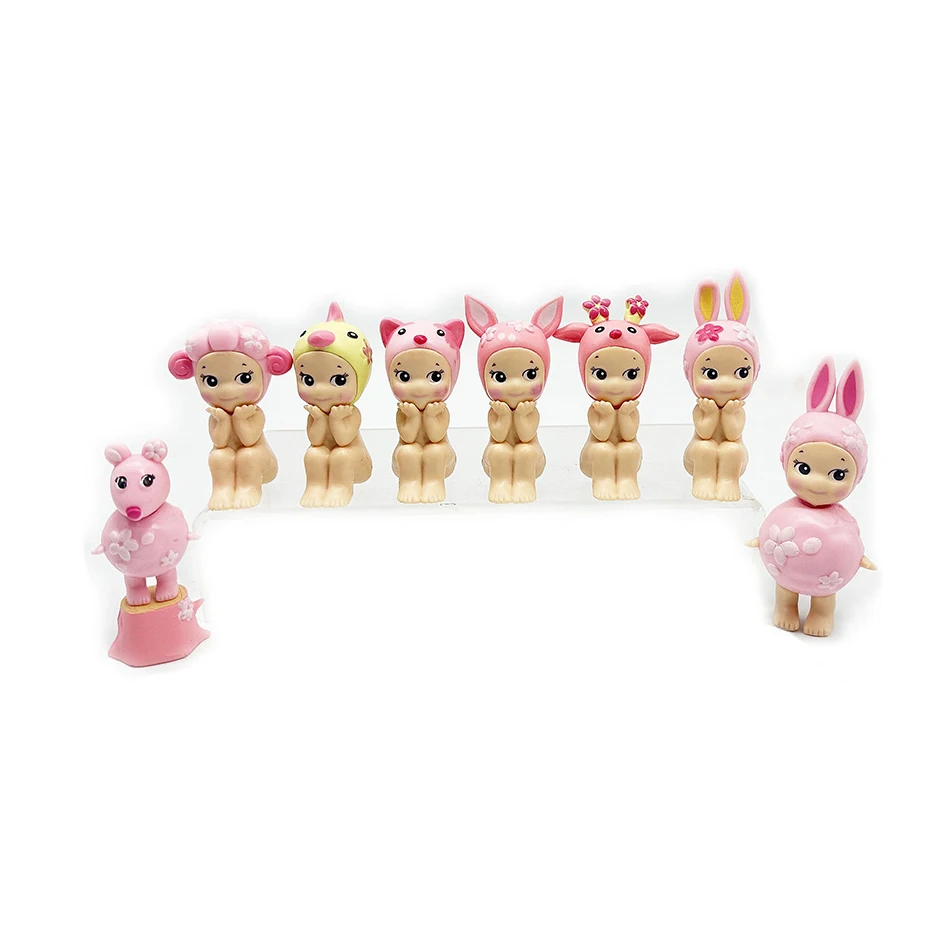 2025 جديد صني أنج زهر الكرز سلسلة صندوق أعمى لعبة زهرة البحر طبعة تحصيل شخصية صغيرة سطح المكتب حلية هدايا Kawaii