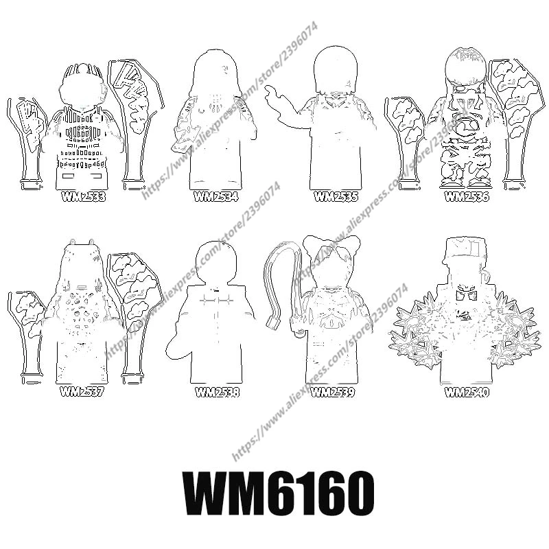 

Cartoon movie TV Anime models Action Figures WM6060 WM6061 WM2541 WM2542 WM2543 WM2544 WM2545 WM2546 WM2547 WM2548