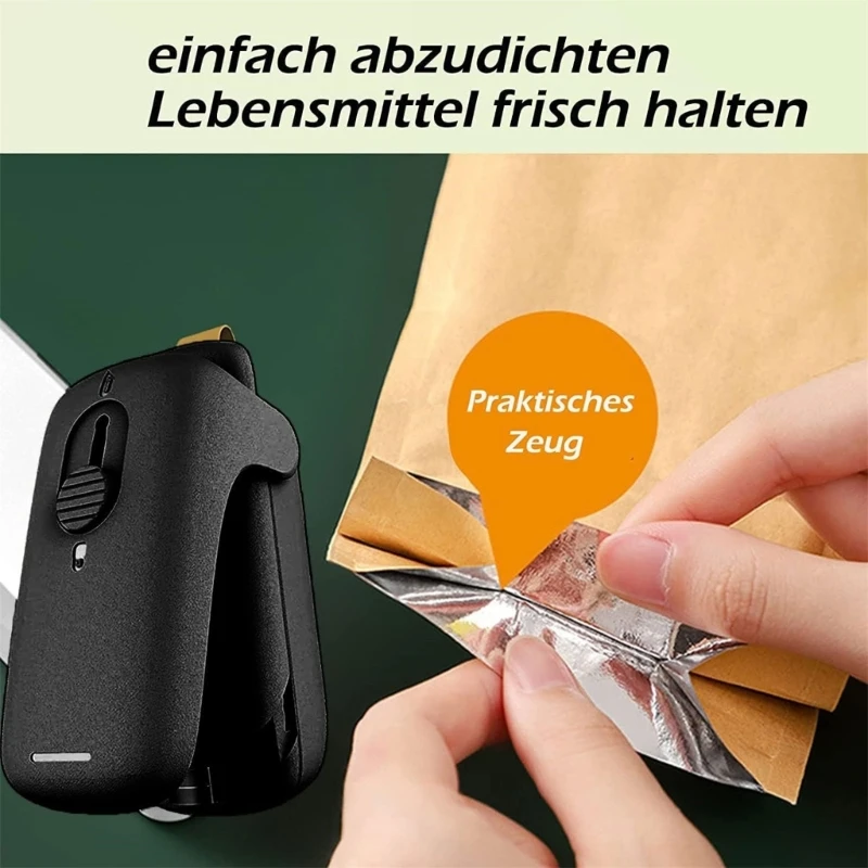 Wärmebeutel-Versiegelungsgerät Heißsiegelgeräte Handgehaltenes tragbares Beutelversiegelungsgerät aus Kunststoff