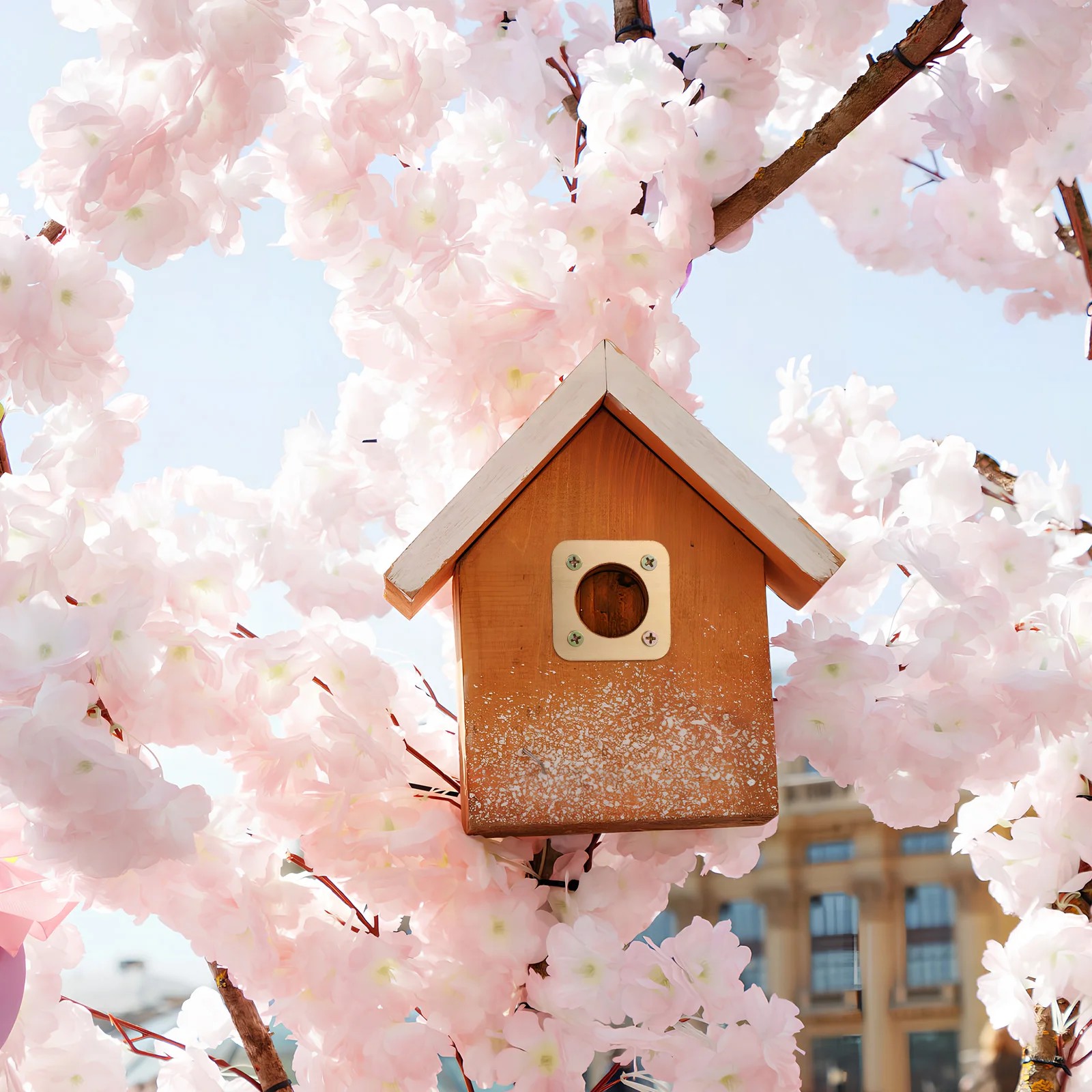 

8 Pcs Birdhouse Copper Hole Protector House Predator Guard Metal Bird Safe Use Sturdy Strong Easy