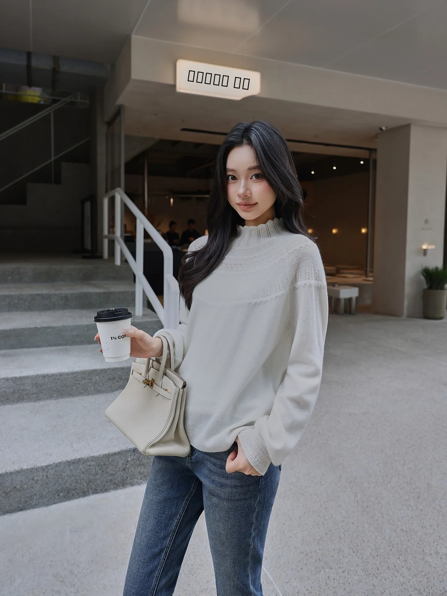 

Lao Yang's Personal ME Cloud oulder Art 00 Wool Ultrine Merino Women's Knitted Sweater Casual Loose Fit Online Exclusive