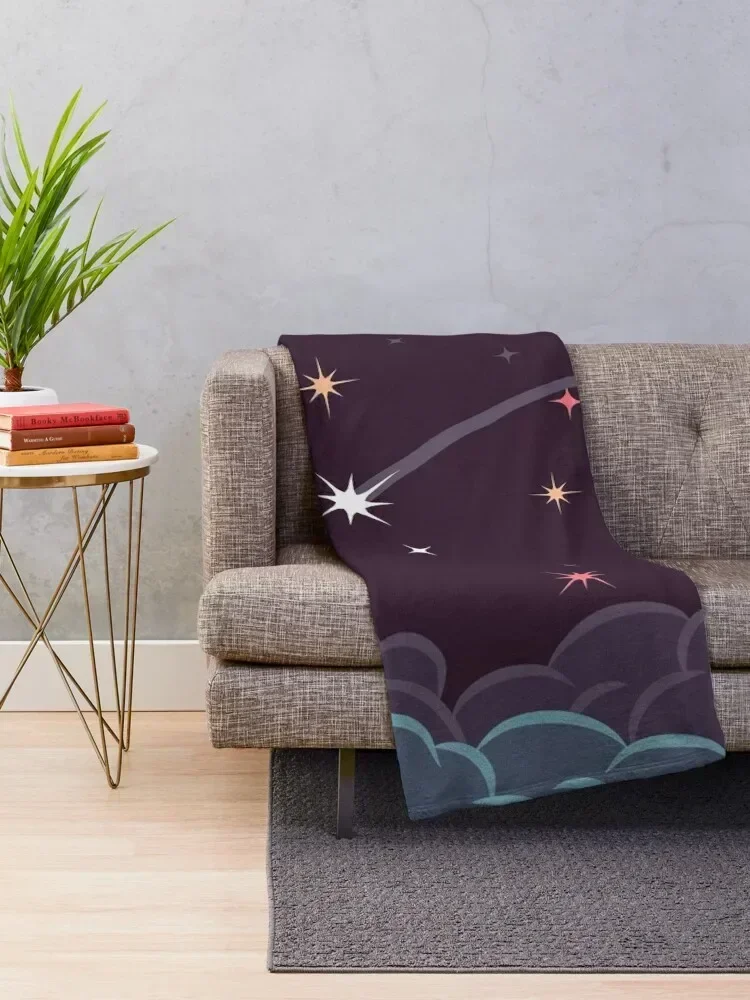 Falling Star Throw Blanket Sofa Quilt Decorative Sofas Weighted Blankets