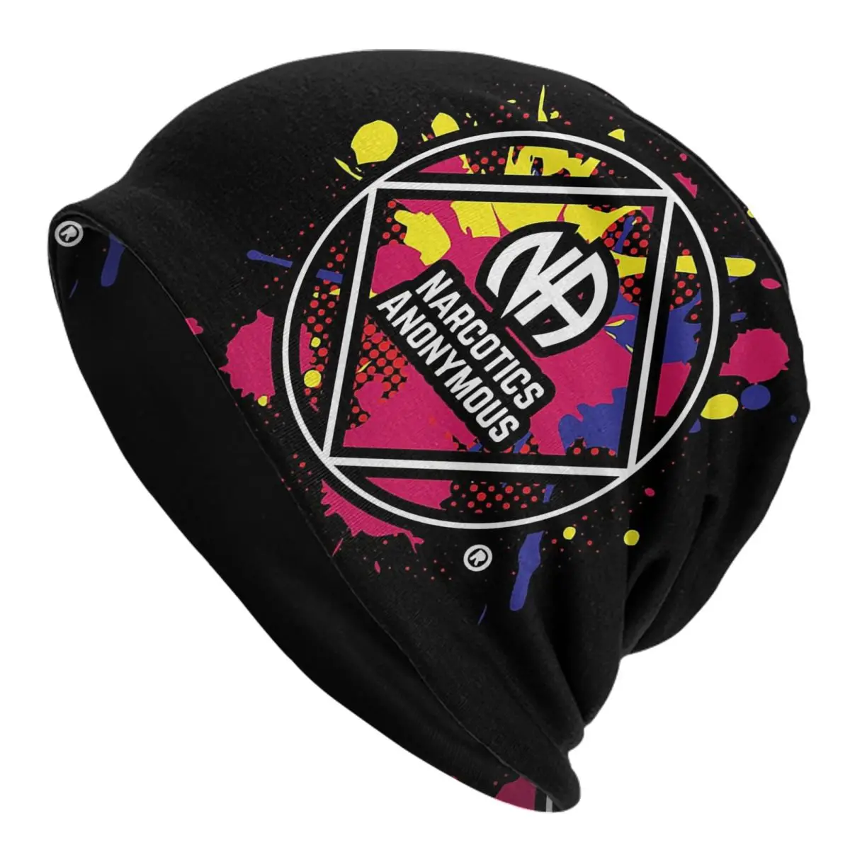

NA - Narcotics Anonymous Men Women Adult Beanies Caps Knitted Bonnet Hat Warm Hip Hop Autumn Winter Outdoor Skullies Hats