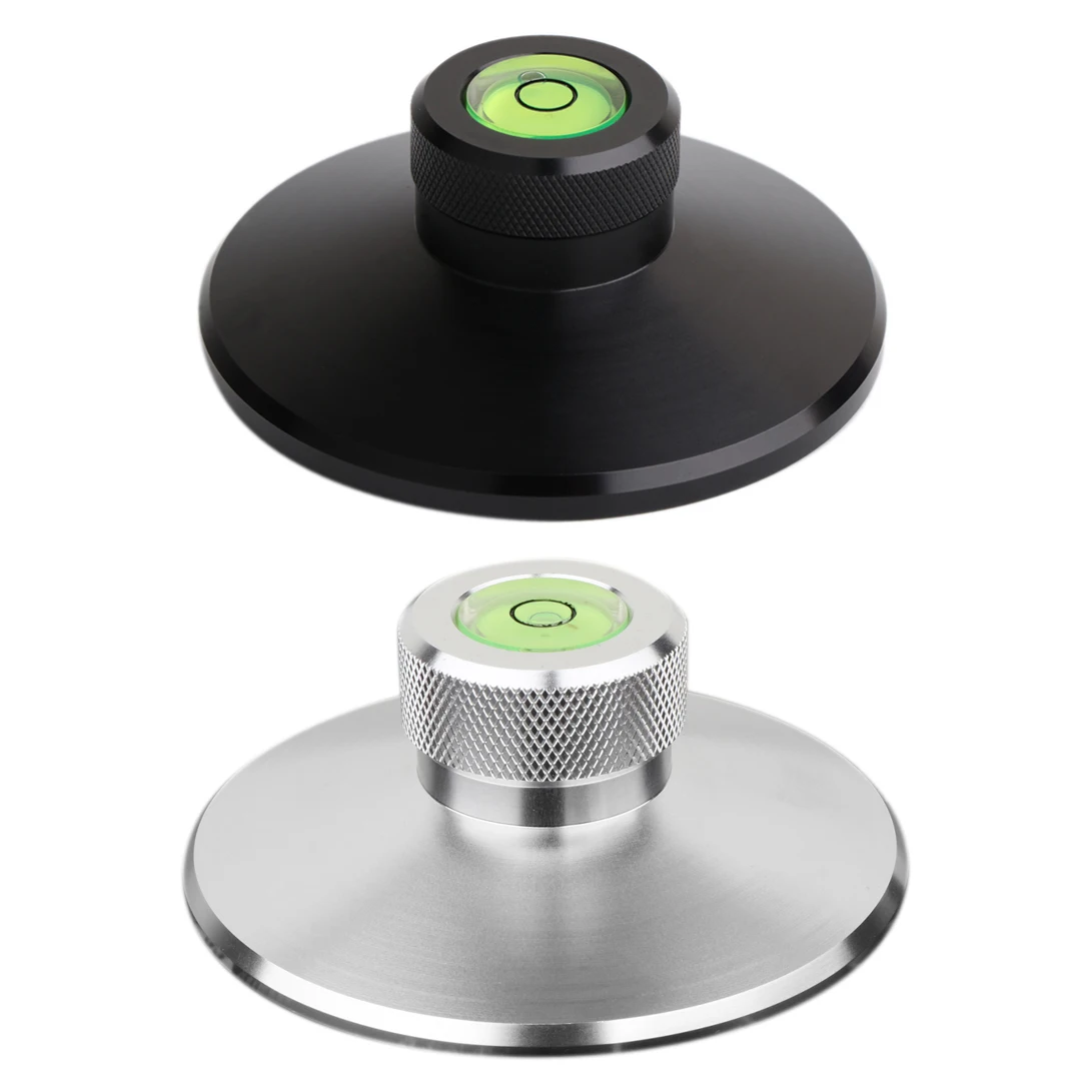 Hot sale LP Vinyl Turntable Recorder DISC Stabilizer Vibration Weight Clamp with Lever Full Aluminum Alloy CNC Silver