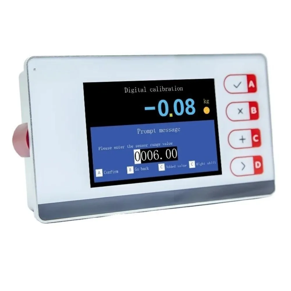 

Digital weighing sensor with RS485, weight indicator and amplifier, portable weighing transmitter for force measurement