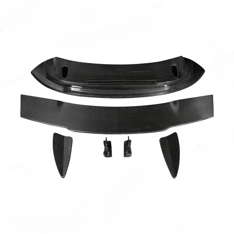BK Tuning 992  Upgrade Top-Car Stinger GTR Dry Carbon Rear Trunk Tail Spoiler Wind for  911 992 Rear Spoiler Wind