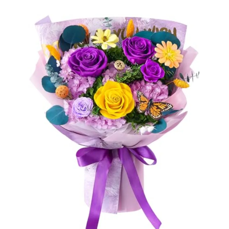 

Flowers for Delivery Prime Forever Flowers Preserved Roses Bouquets Flower Birthday Gifts for Women Valentine's Day Mothers Day