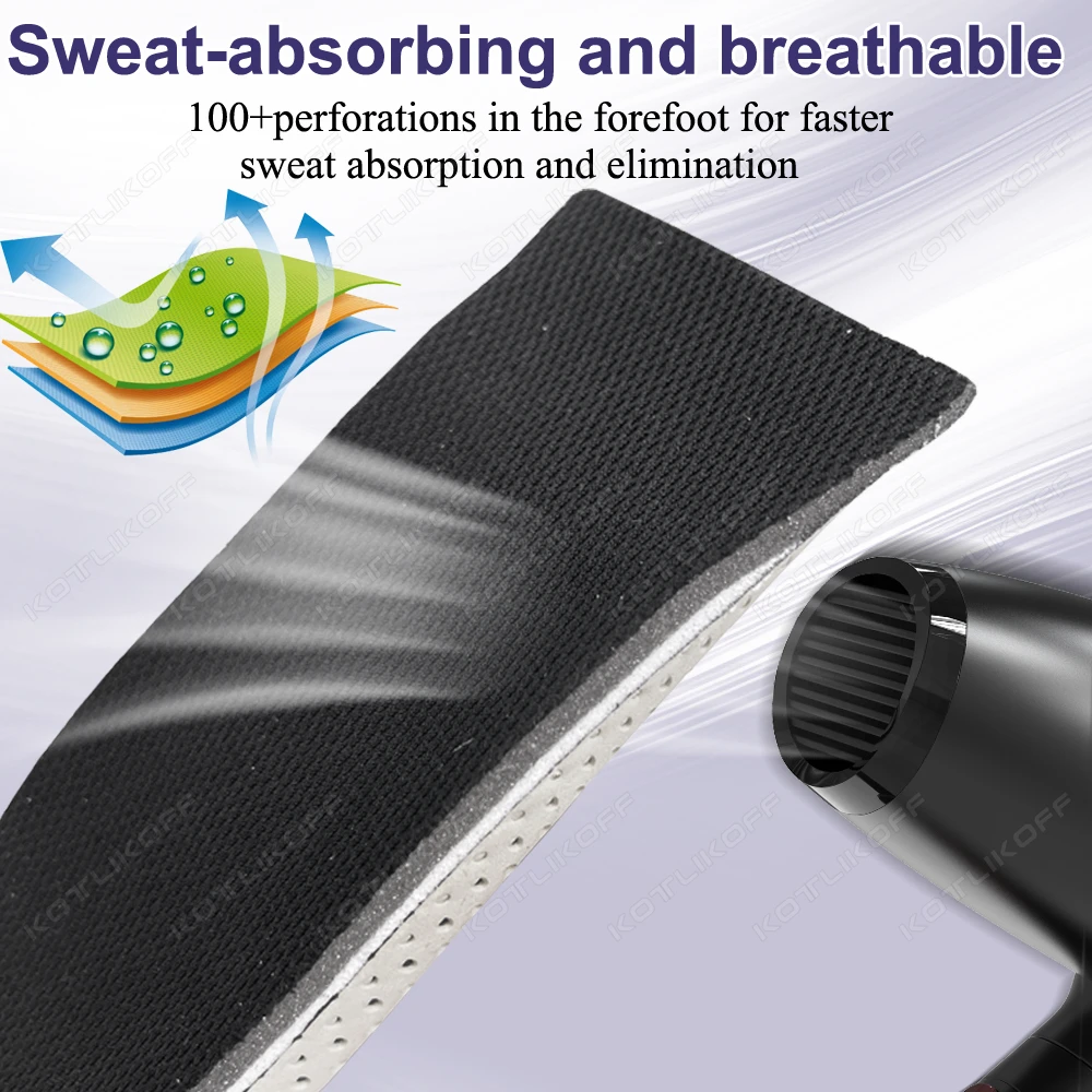 1/2 Pairs خفيفة تنفس الارتفاع زيادة نصف نعل كعب زيادة 2-5 سنتيمتر الارتفاع زيادة الرياضة وسادة منصات الأحذية للجنسين #4