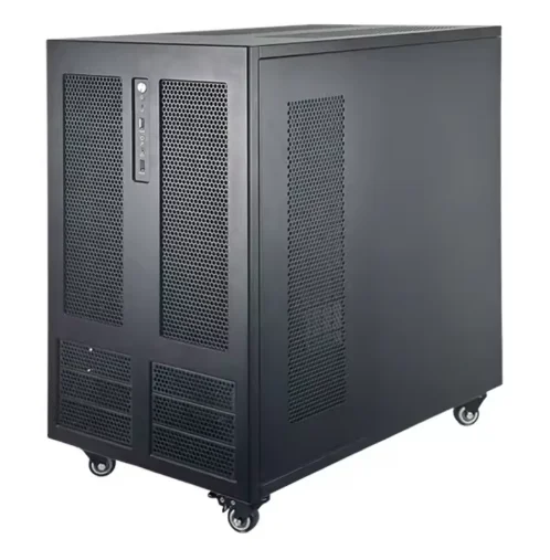 Factory Stocked Tower Server Chassis  Gaming PC Case New Design ATX Form Factor  Support 2*ATX PSU
