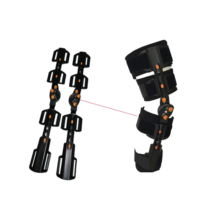 TJ-KM008 Adjustable Chuck Type Knee Ankle Foot Fixed Brace Orthosis Leg fracture brace