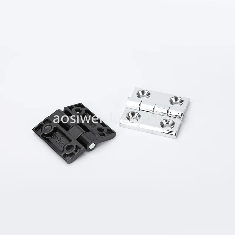 10pcs 2020 3030 3040 4040  Zinc Alloy Hinge for Aluminum Profile Hinge Door Hinge  Connector Black Or Sliver Color