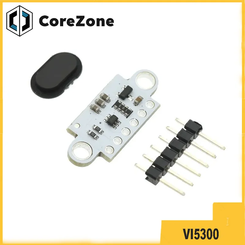 VI5300 Laser Ranging Sensor Module 4M Ranging Instead Of VL53L0X VL53L1X With Cover Sheet