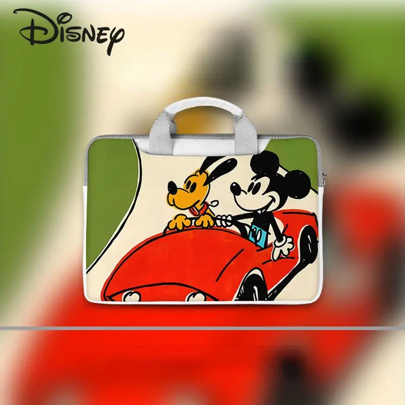 Disney New Women\'s Computer Bag Moda de Alta Qualidade Portátil Laptop Bag Cartoon Casual Multi Funcional Bolsa dos homens