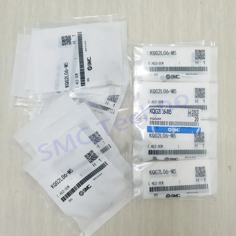 SMC Original KQG2L06-M5 Stainless Steel Quick Connector KQG2L06 Series KQG2L06-02S-03S