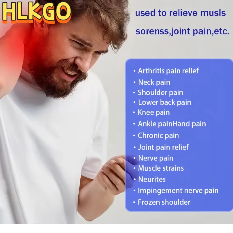 

Handheld Medical Laser Therapy Device 650nm+808nm for Home Use Treatment of Sciatica Nerve Pain and Arthritis