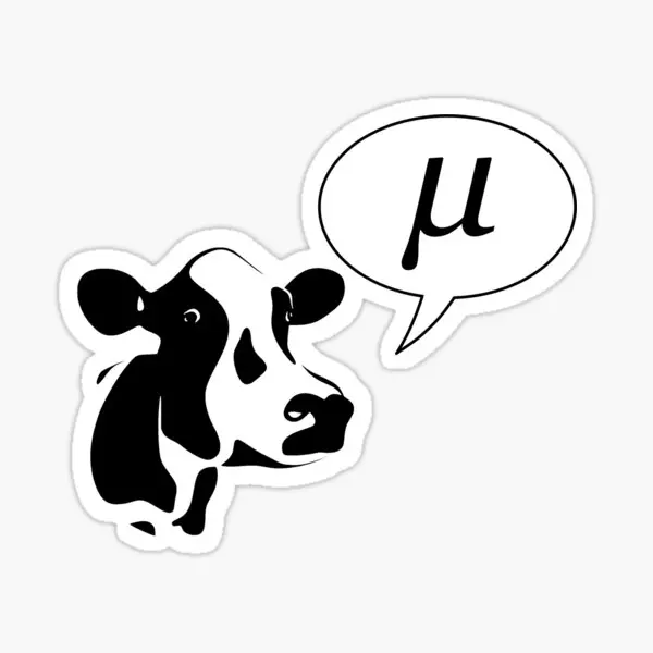 

Наклейки Scientific Cow Go Mu 5 шт. для мультяшной комнаты, аниме, Детские декоративные наклейки, художественные наклейки для окна, ноутбука, стены, гостиной, милые забавные