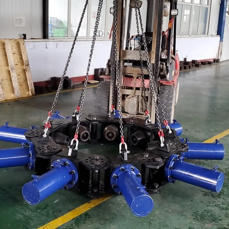 Hydraulic Pile Breaker Excavator Mounted Round/Square Concrete Pile Head Cutter For Foundation Bridge Construction Works