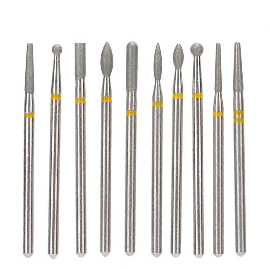 1Pcs XF Grit Größe Diamant Nagel Bohrer Ultra-dünne Abgestorbene Haut Nagel Elektrische Grinder Polieren Werkzeuge Für nagel Polieren Und Carving