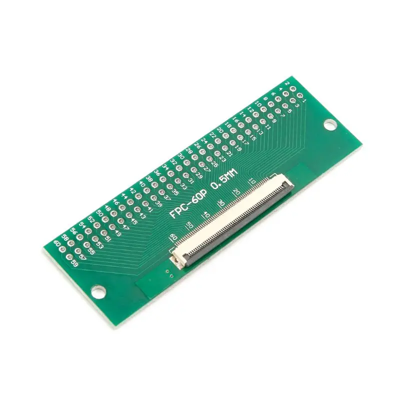 Papan konverter SMT PCB 0.5mm FPC/FFC 2.54mm FPC/FFC dengan konektor