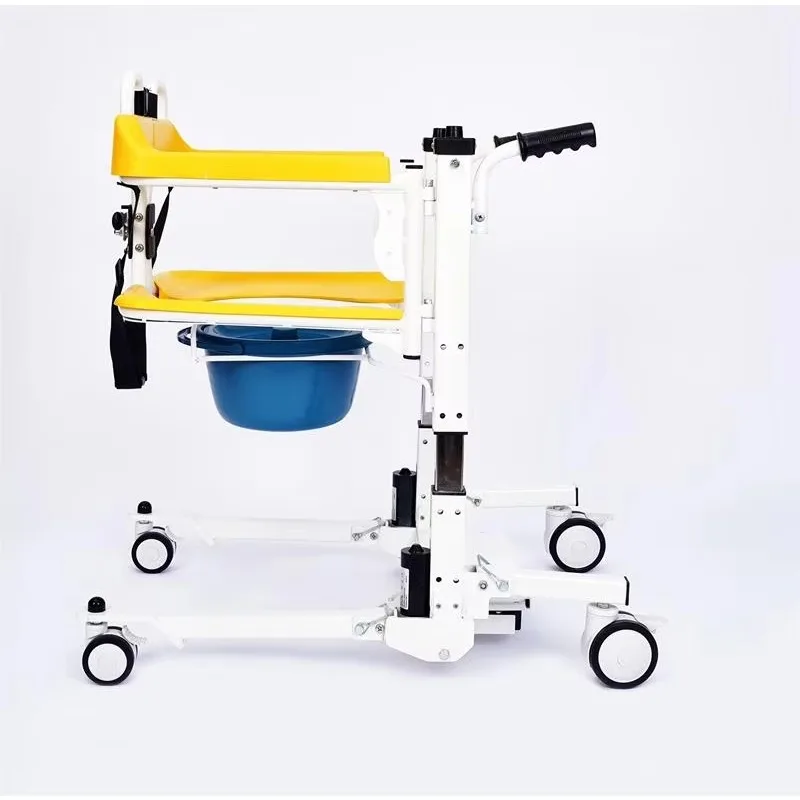 

Mobile Adjustable Commode Chair Disable Patient Transfer Chair for Rehabilitation Equipment