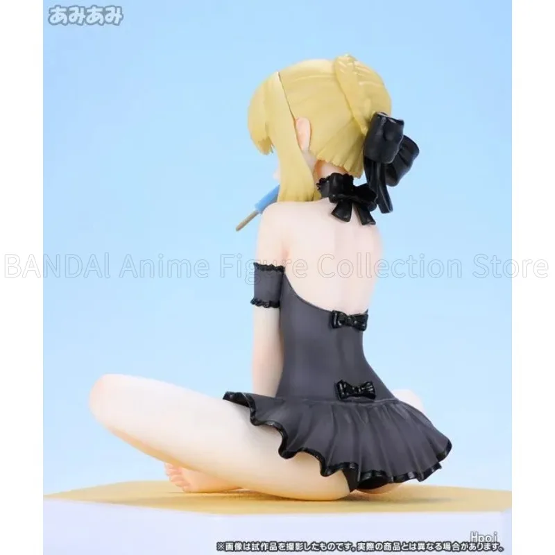En stock Original WAVE BEACH QUEENS Fate/hollow Ataraxia Saber Alter Figura de 1/10 Regalo de cumpleaños