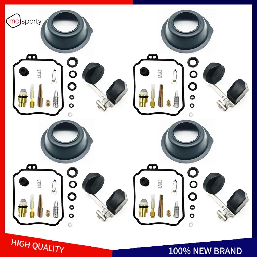 

Motorcycle Carburetor Repair Kit Needle Valve Seat Parts Diaphragm Float for Yamaha XJ600 Seca 1992-1998 XJ600S XJ 600S 600 S