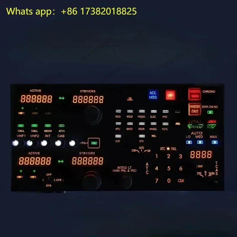 Suitable for Airbus integrated flight panel flight simulator panel