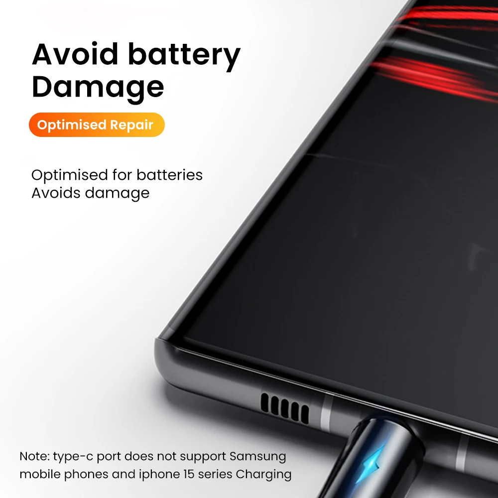 25CMショートケーブル USB A to Type C ケーブル 3A急速充電 iPhone Xiaomi Samsung Huawei モバイルバッテリー対応 USB Type C データケーブル