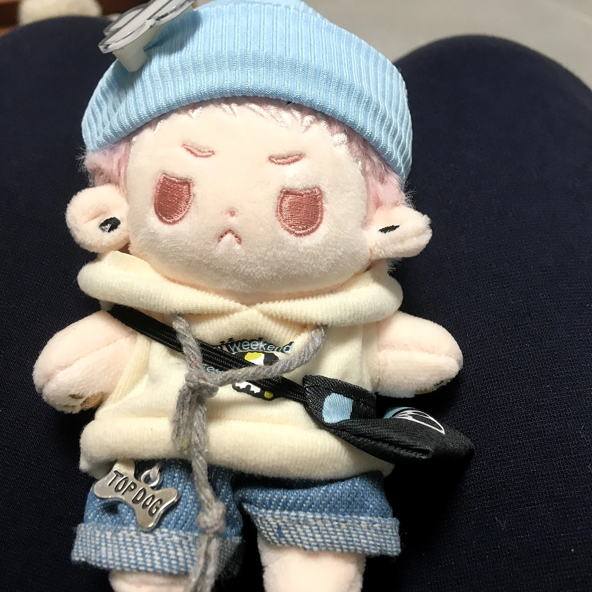 

Мягкая 10 см аниме 19 дней Mo Guanshan, милая плюшевая хлопковая игрушка, очаровательный подарок на день рождения для девочек, детей, взрослых или подвеска на рюкзак