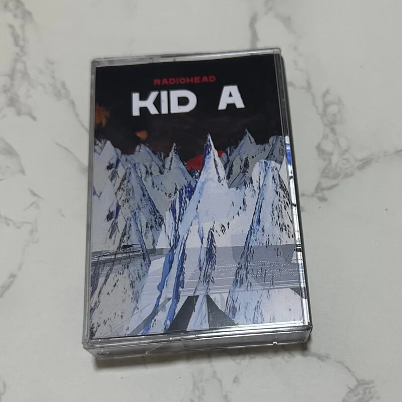 Radiohead Kid A, Álbum Clásico de Rock Alternativo, Casete de Audio, Cinta de Música Vintage para Coleccionistas de Música, Regalo