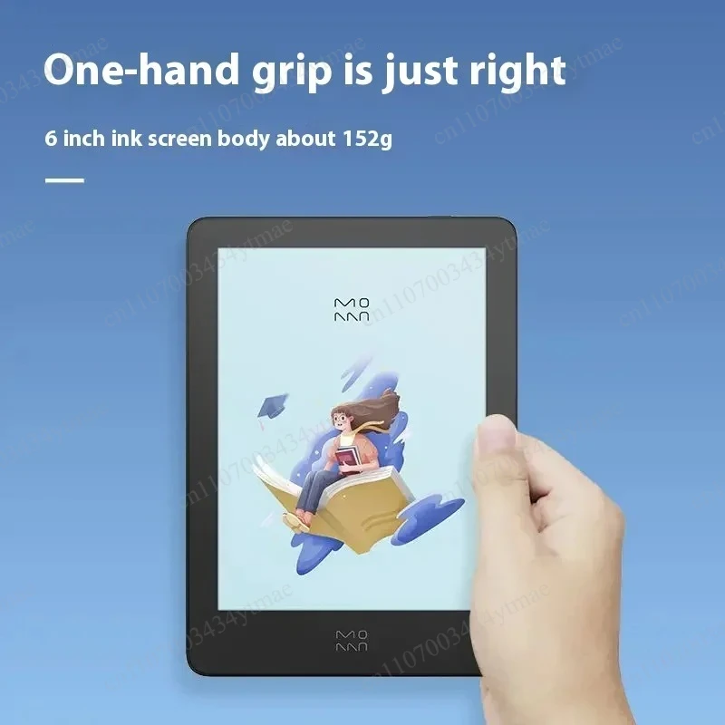 6 Inch E-Ink Ebook Reader 6 Colors Screen Smart Reading Tablet 4GB+64GB Digital E Reader