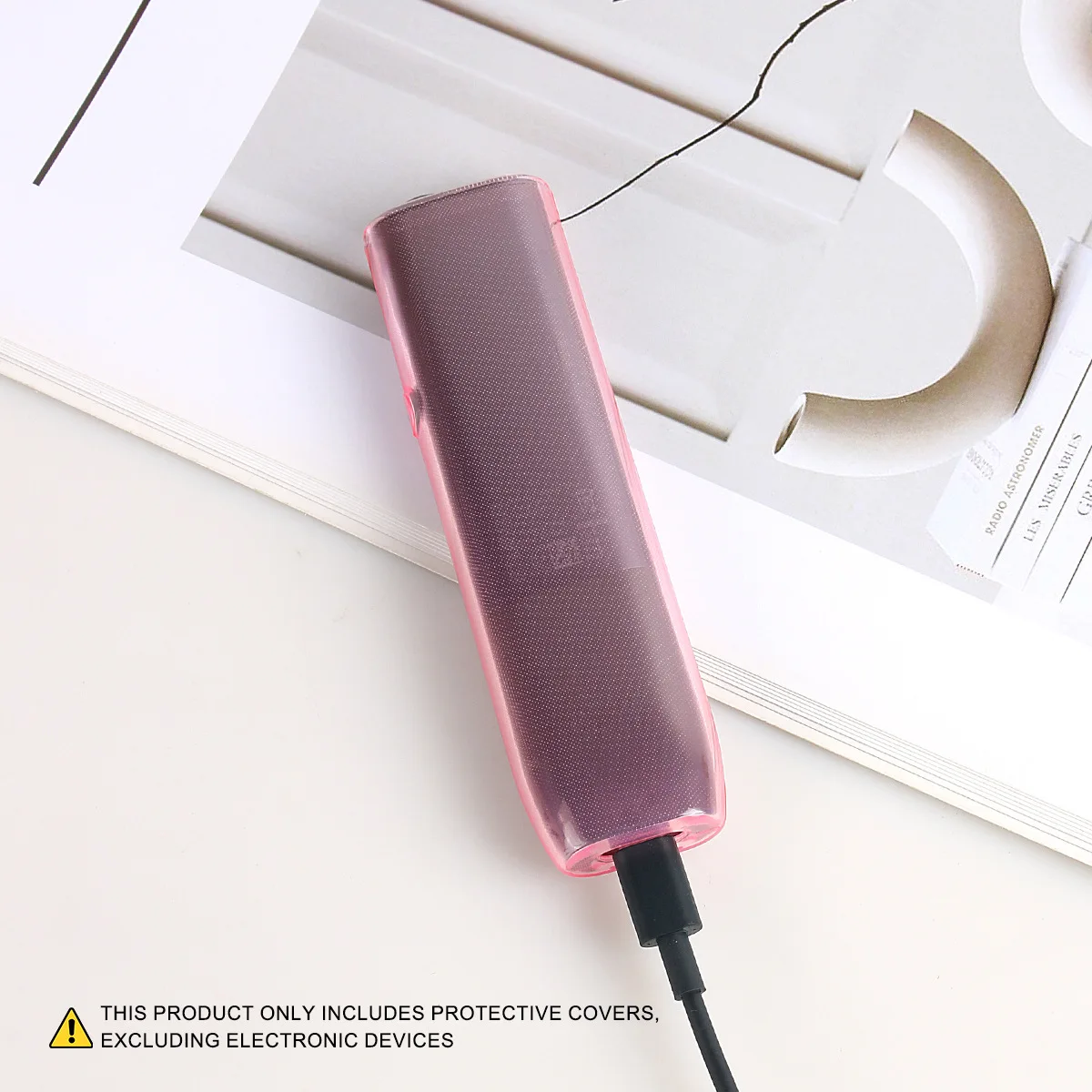 Transparent Trendy Anti-Fade Soft Case for IQOS ILLUMA IONE Protection Cover Non-Slip Grip for IQOS Illuma I One Accessories