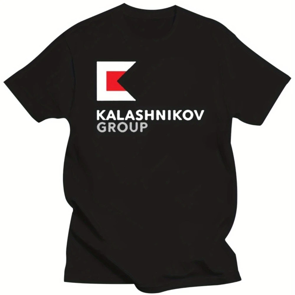Herren T-Shirt Baumwolle Kalashnikov Group Logo Sniper Assault Rifle Herren T-Shirt Neue Baumwolle Cool Kurzarm TeeSommer Herren