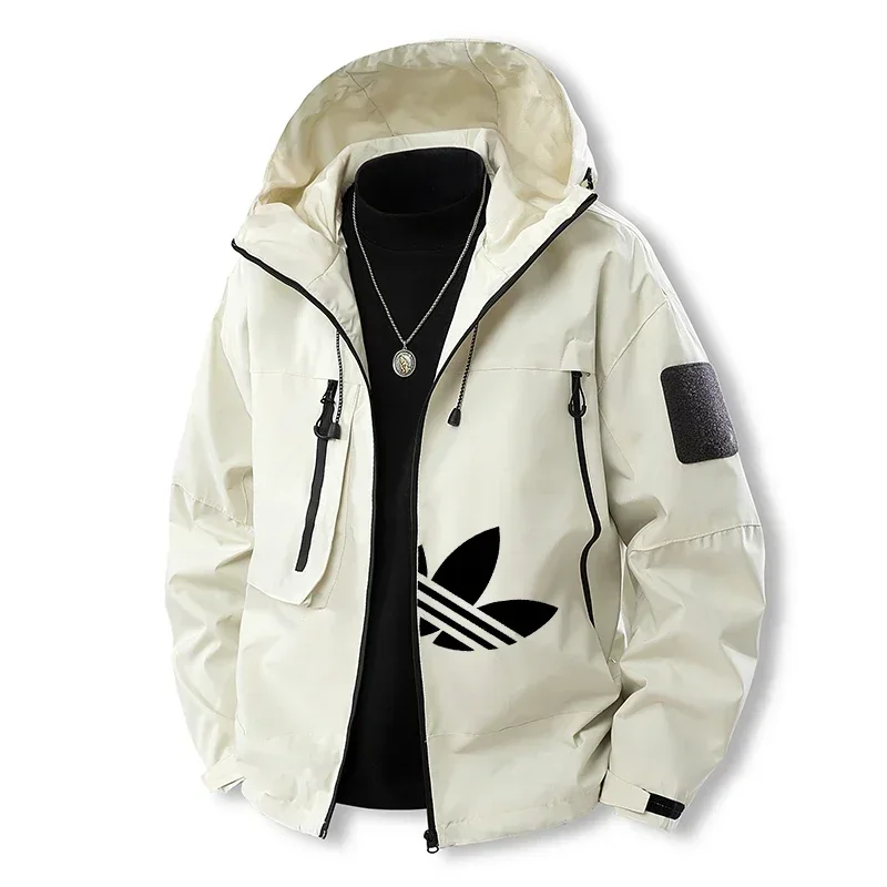 Весенние европейские и американские мужские походные куртки 2025 года, мотоциклетная внедорожная одежда, куртки для горных велосипедов, водонепроницаемые куртки