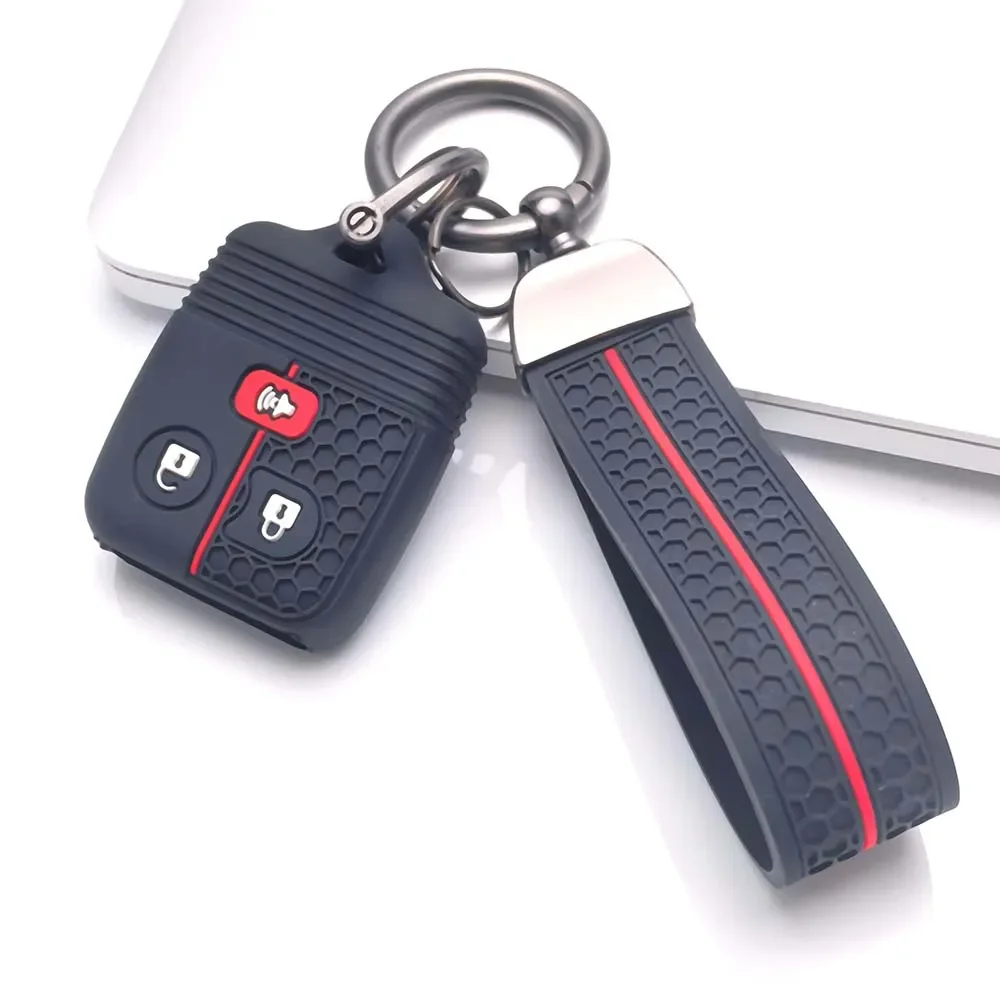 3/4 Buttons for Ford Transit MK6 Connect 2000 2001 2002 2003 2004 2005 2006 Silicone Car Remote Key Shell Case Fob Cover