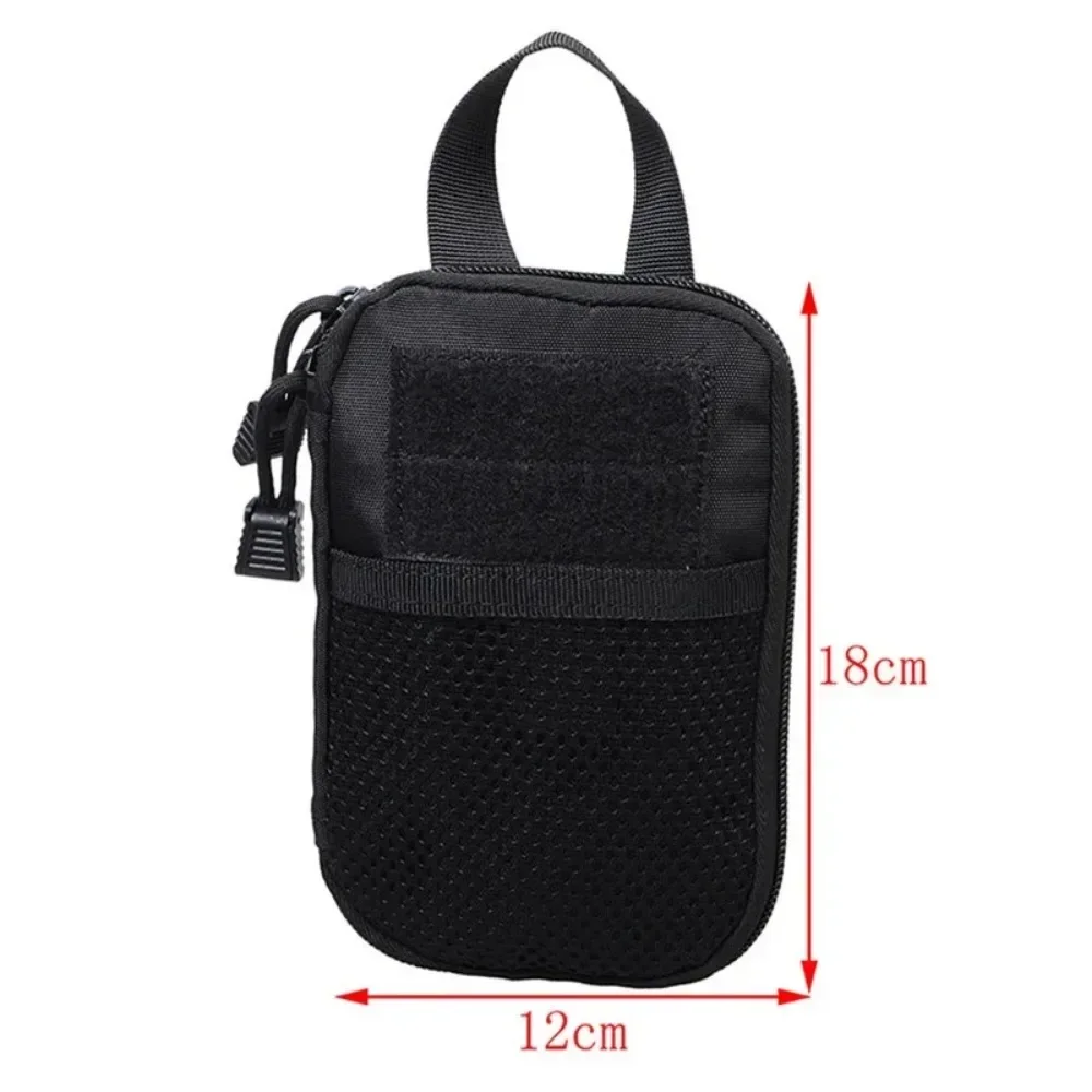 Portable Tactical EDC Molle Pouch Small Medical Waist Pack Hiking Hunting Phone Case Holder Outdoor Sports Bag Army Accessories