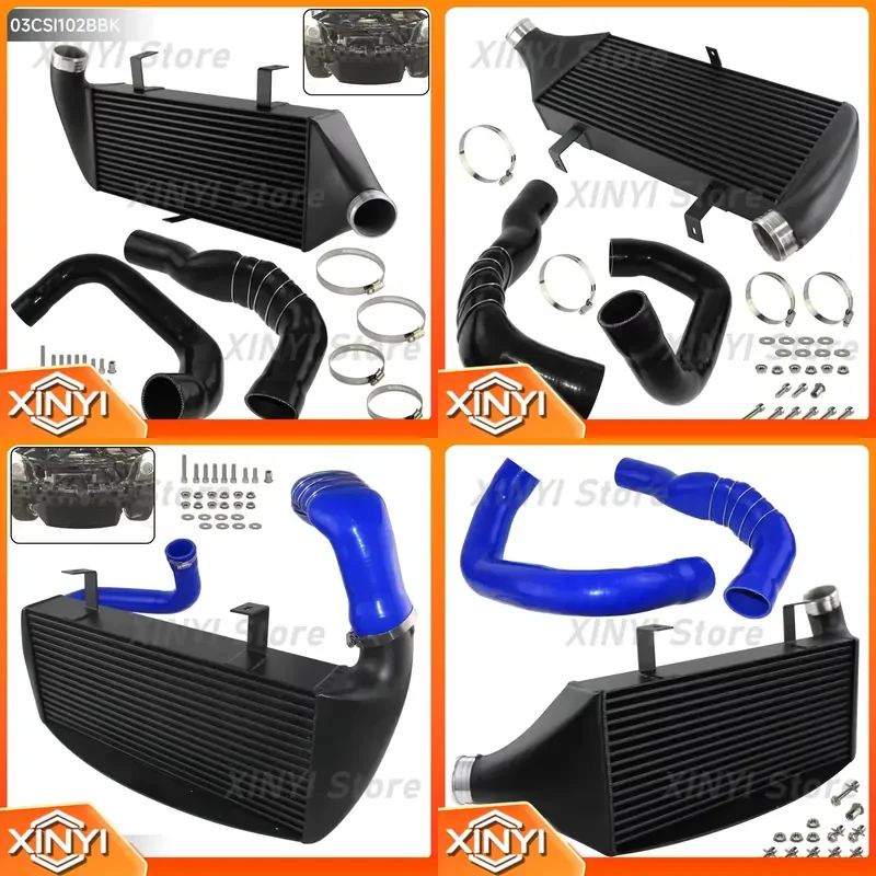Competition Intercooler Hose Kit for Opel Astra H OPC 2.0L Turbo 177KW 240PS 2005-2010 Front Mount Aluminum Black Blue Red