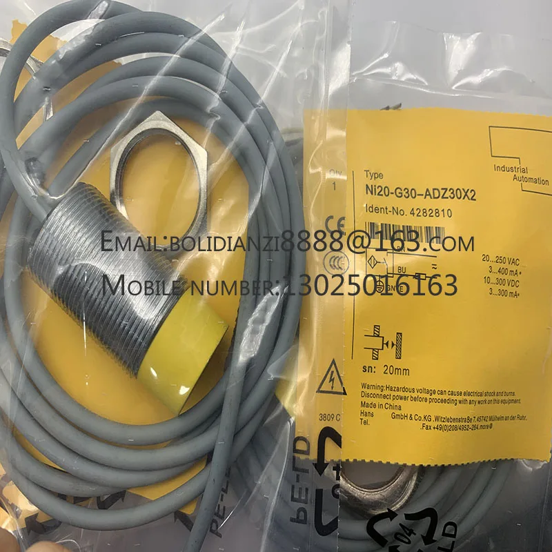 

NI20-G30-ADZ30X2 NI20U-G30-ADZ30X2-B3131 NI8-G18SK-Y1X NI20U-P30SK-AP6X NI20U-P30SK-AN6X Proximity Switch Brand new original