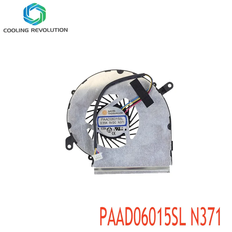 Laptop GPU Cooling Fan PAAD06015SL 0.55A 5VDC N371 4Pin for MSI GE62VR GL62M