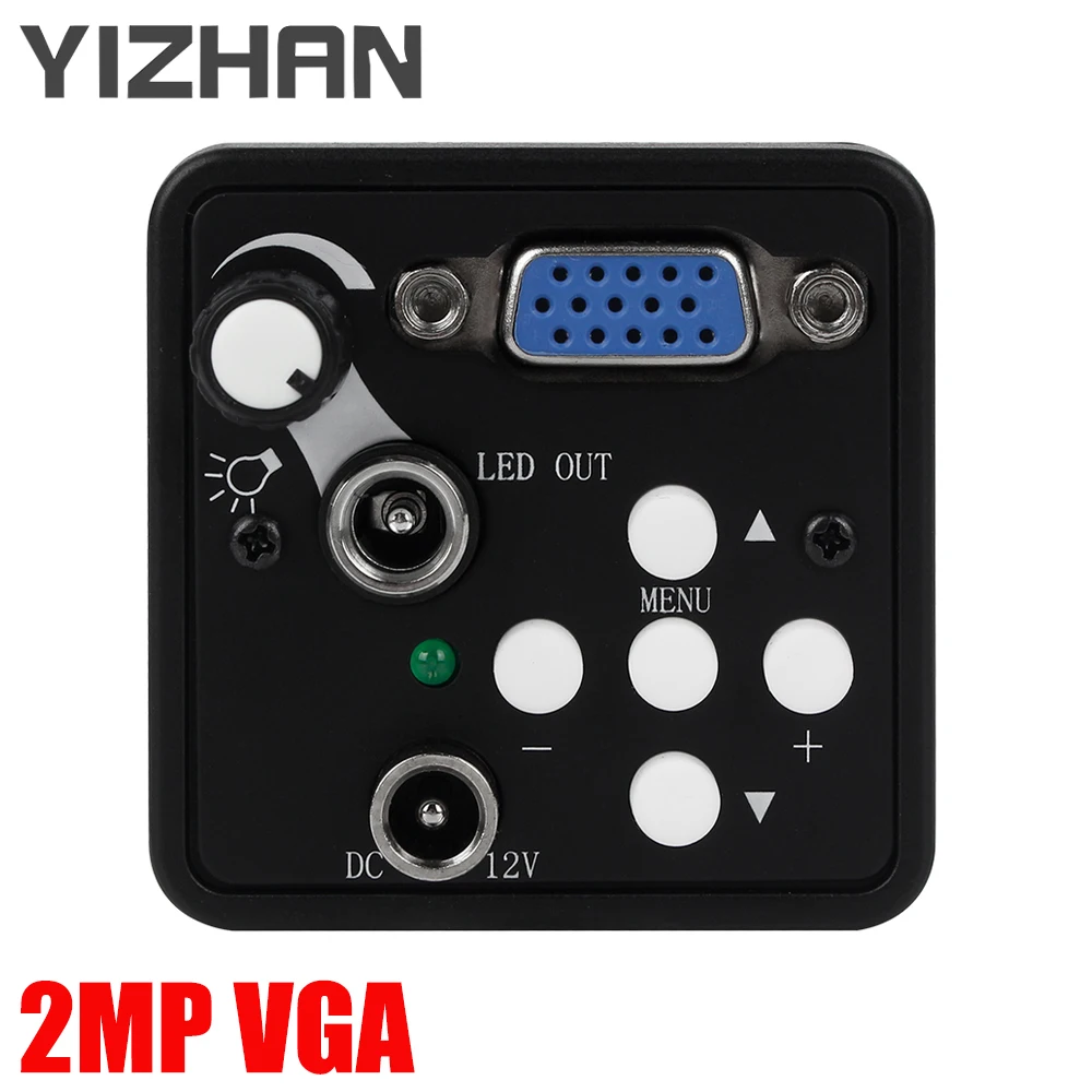 YIZHAN VGA 2MP Trinocular Microscope Compatible Industrial Digital Video Recording Microscope Laboratory Digital Camera