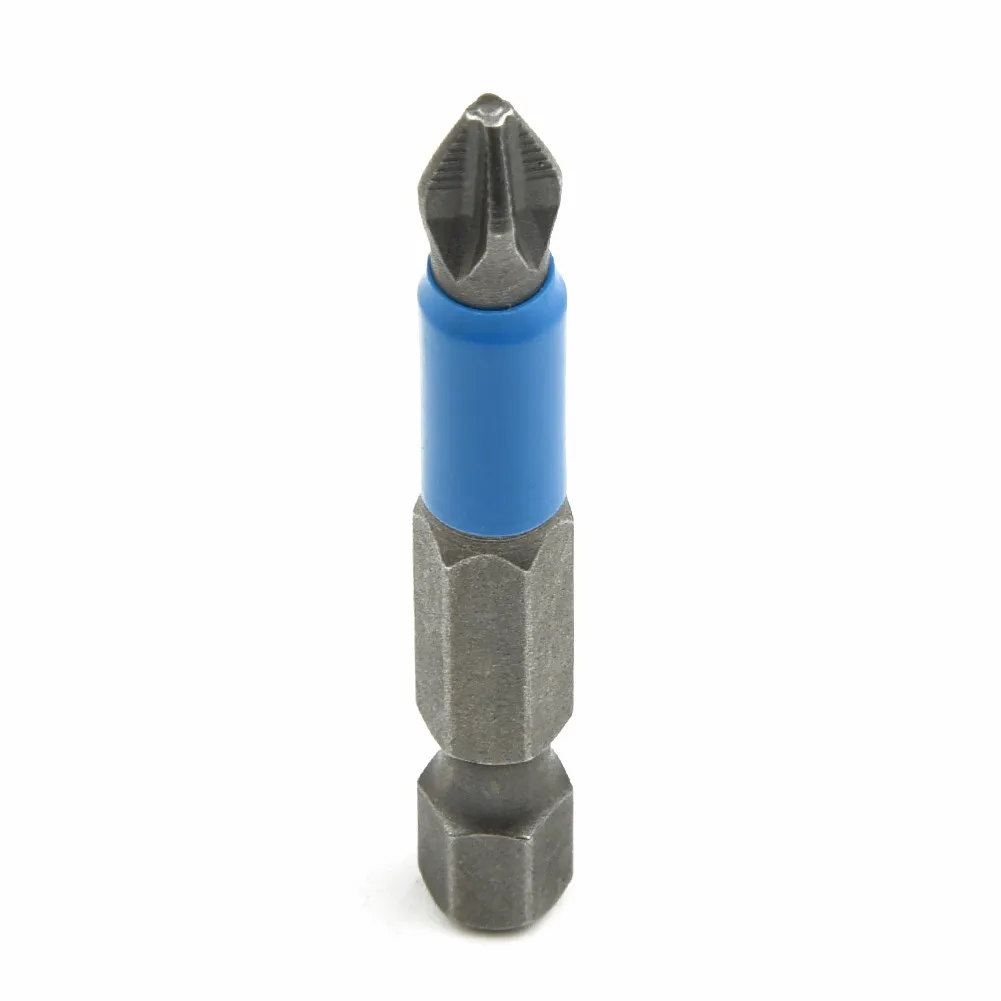 Magnetic Screwdriver Bit Multi functional PH2 Part Steel Screw installation Tightening Attachment Blue Electric