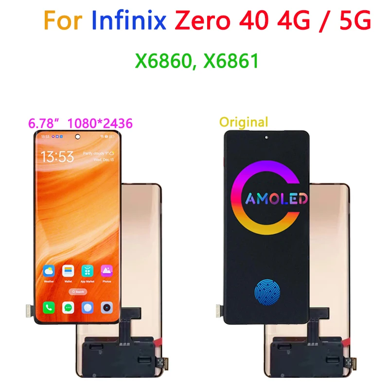 شاشة LCD لجهاز Infinix Zero 40 4G – تقييم شامل ونصائح عملية لاستبدال الشاشة بجودة عالية