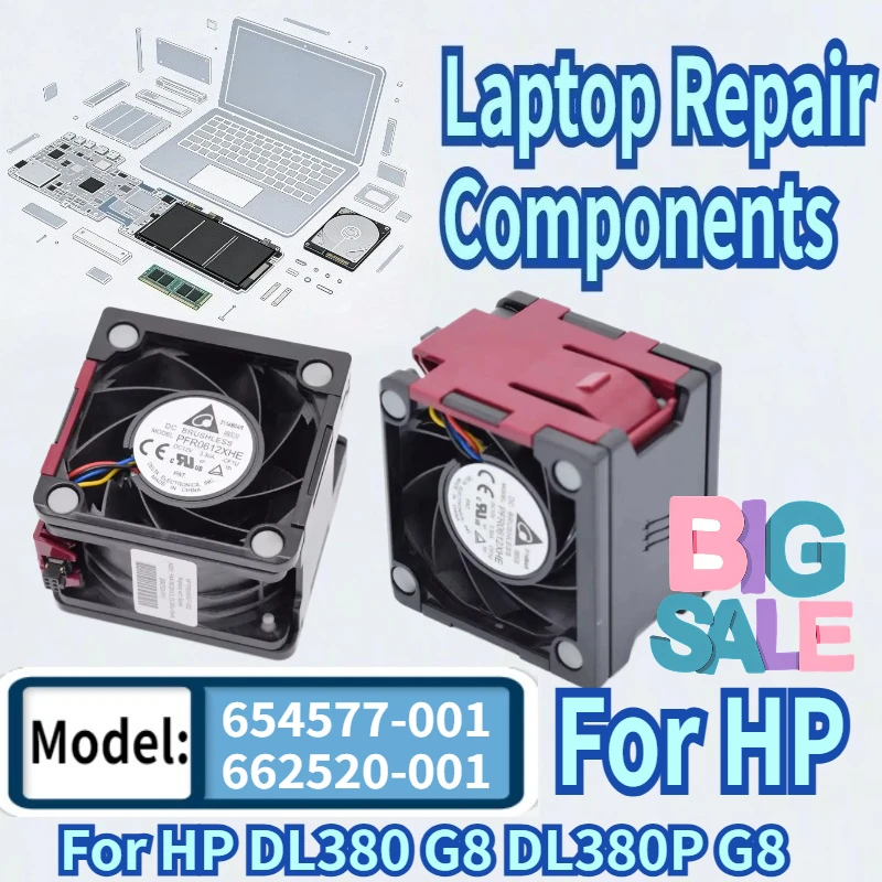 

Cooling Fan For HP DL380 G8 DL380P G8 654577-001 662520-001